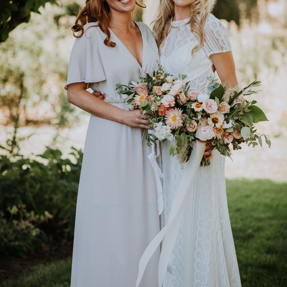 Show Me Your MuMu Bridesmaid Dress, Size Large, Show Me The Ring Color
